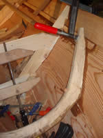 fitting oak frames to faering hull fitting oak frames to faering hull